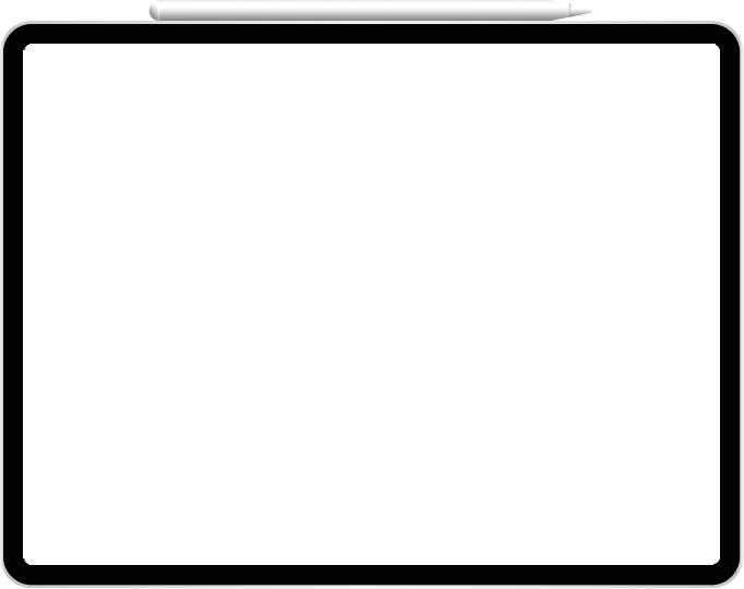 a tablet frame that contains a youtube video