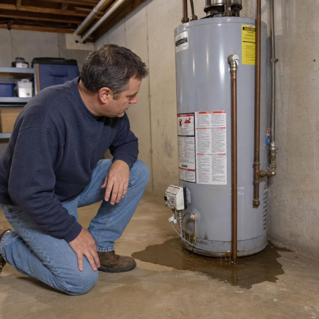 leaking water heater
